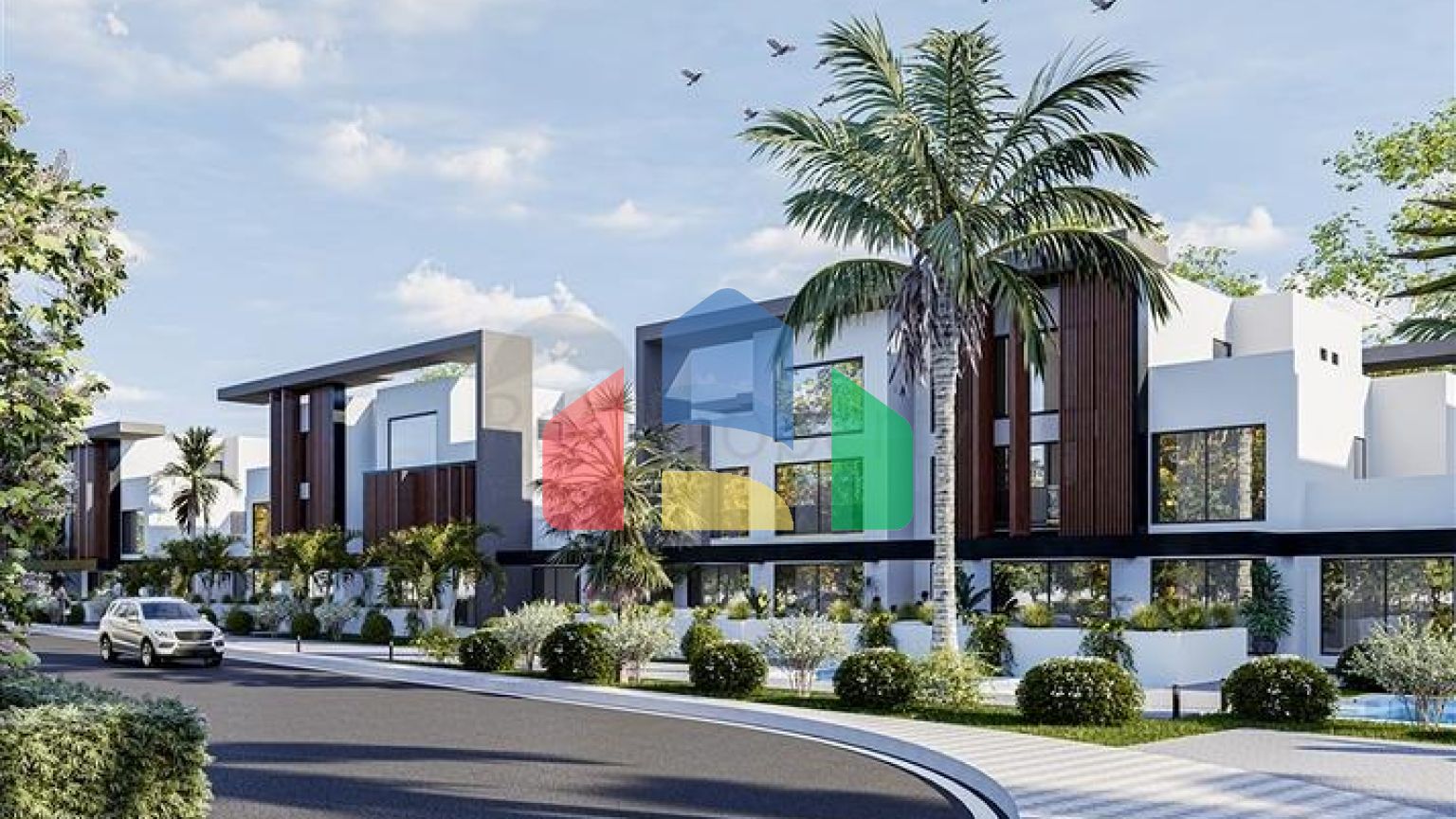 Роскошный проект на этапе строительства в Искеле