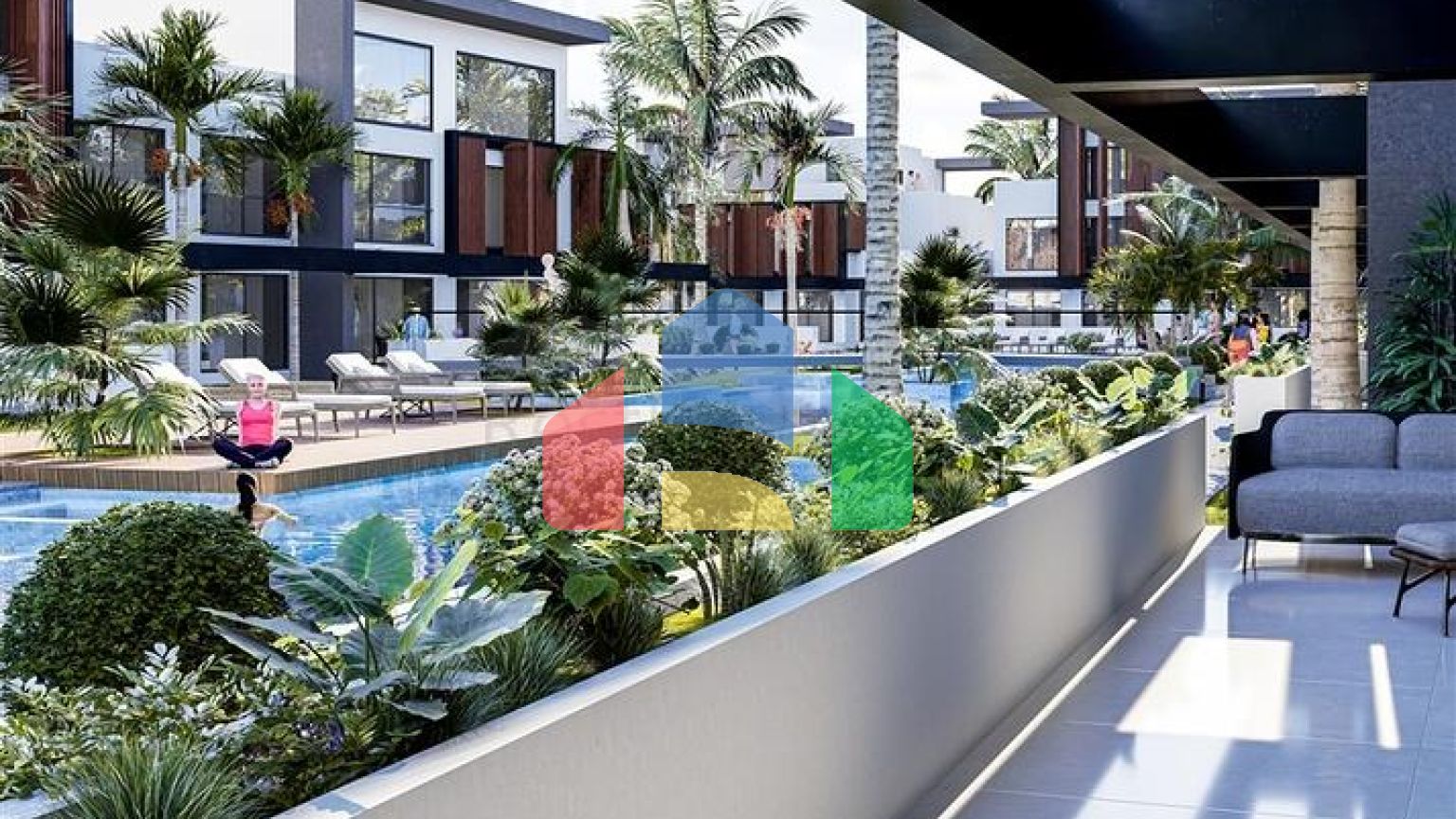 Роскошный проект на этапе строительства в Искеле