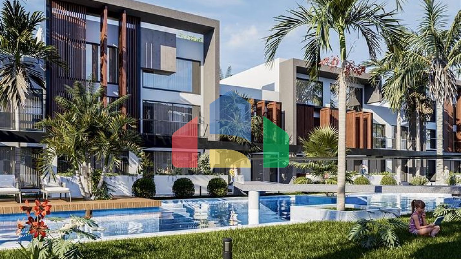 Роскошный проект на этапе строительства в Искеле