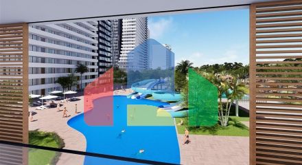 Шикарні апартаменти всього в 500 метрах від моря