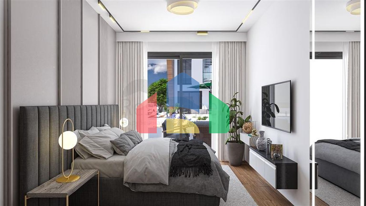 Новый комплекс в живописном районе Йени Богазычи