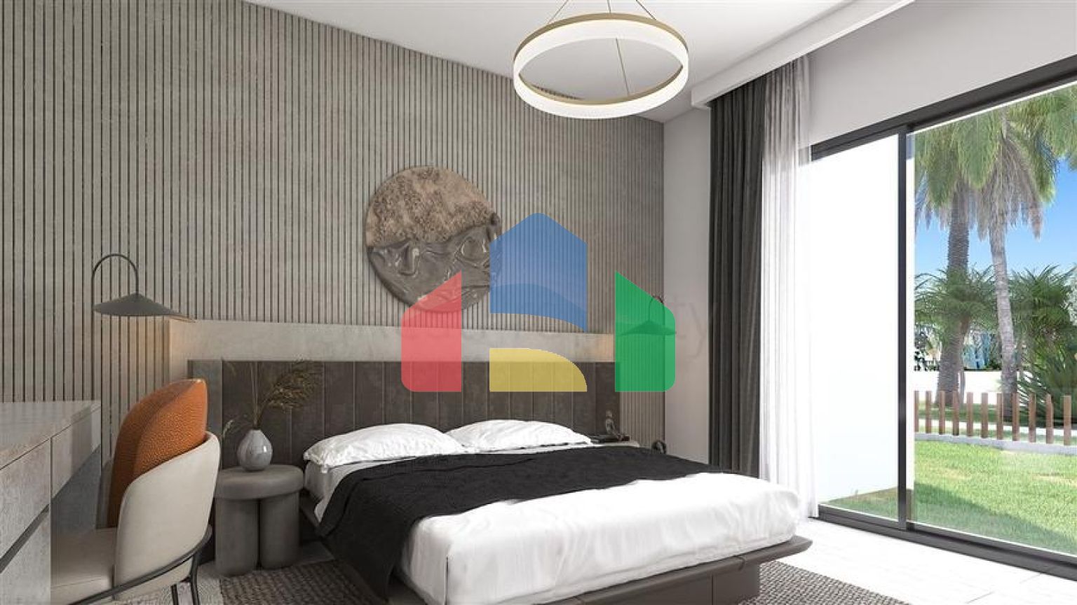 Строящийся комплекс в одном из популярных районов на Северном Кипре