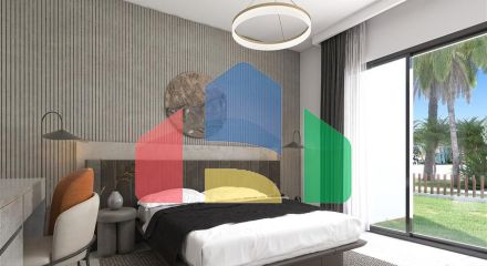 Строящийся комплекс в одном из популярных районов на Северном Кипре