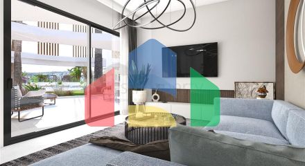 Строящийся комплекс в одном из популярных районов на Северном Кипре