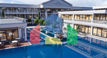 Малоповерхова житлова резиденція в Єнібоазичі на Північному Кіпрі
