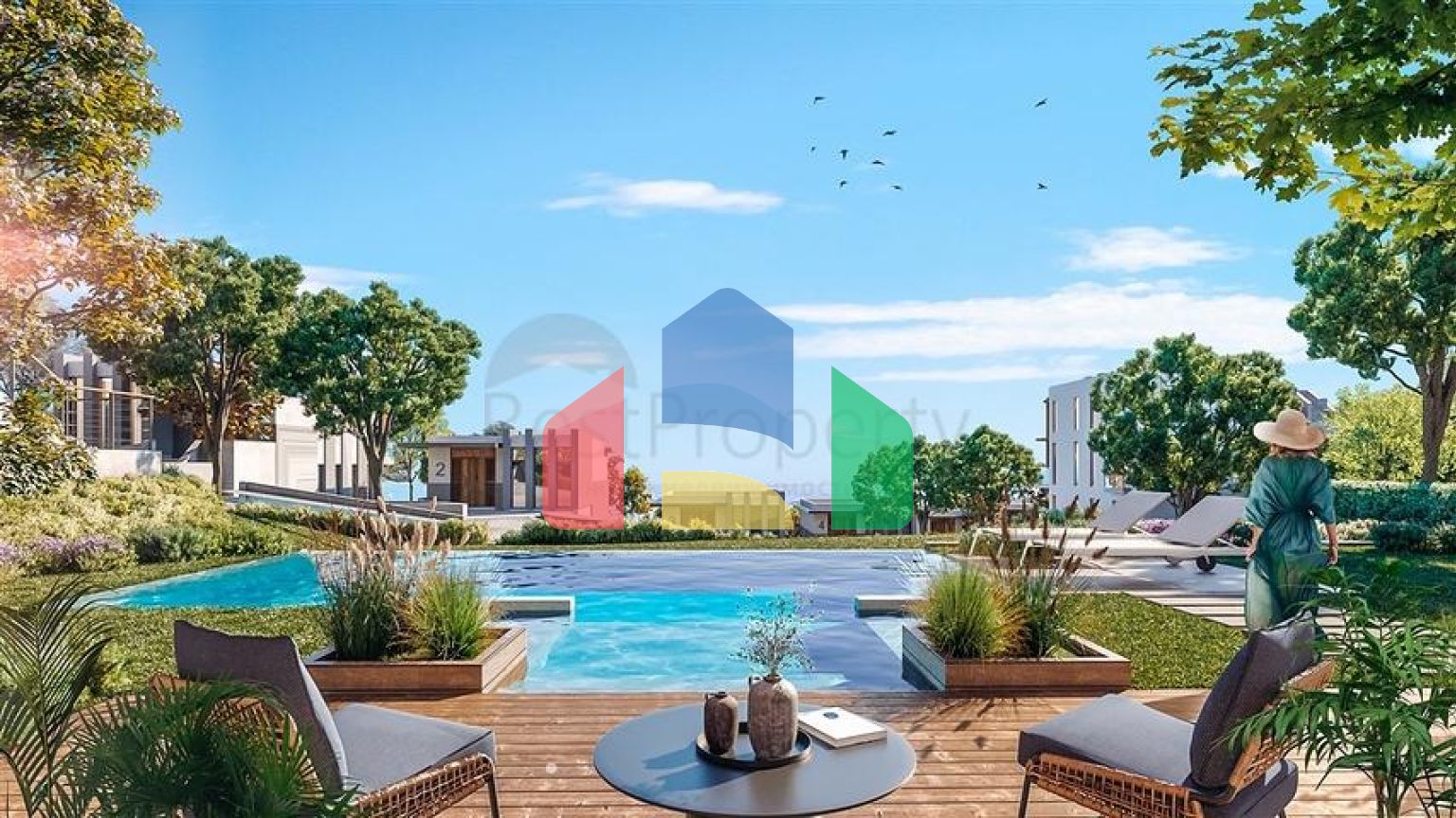 Масштабний проект в районі Єсентепе з панорамним видом на море