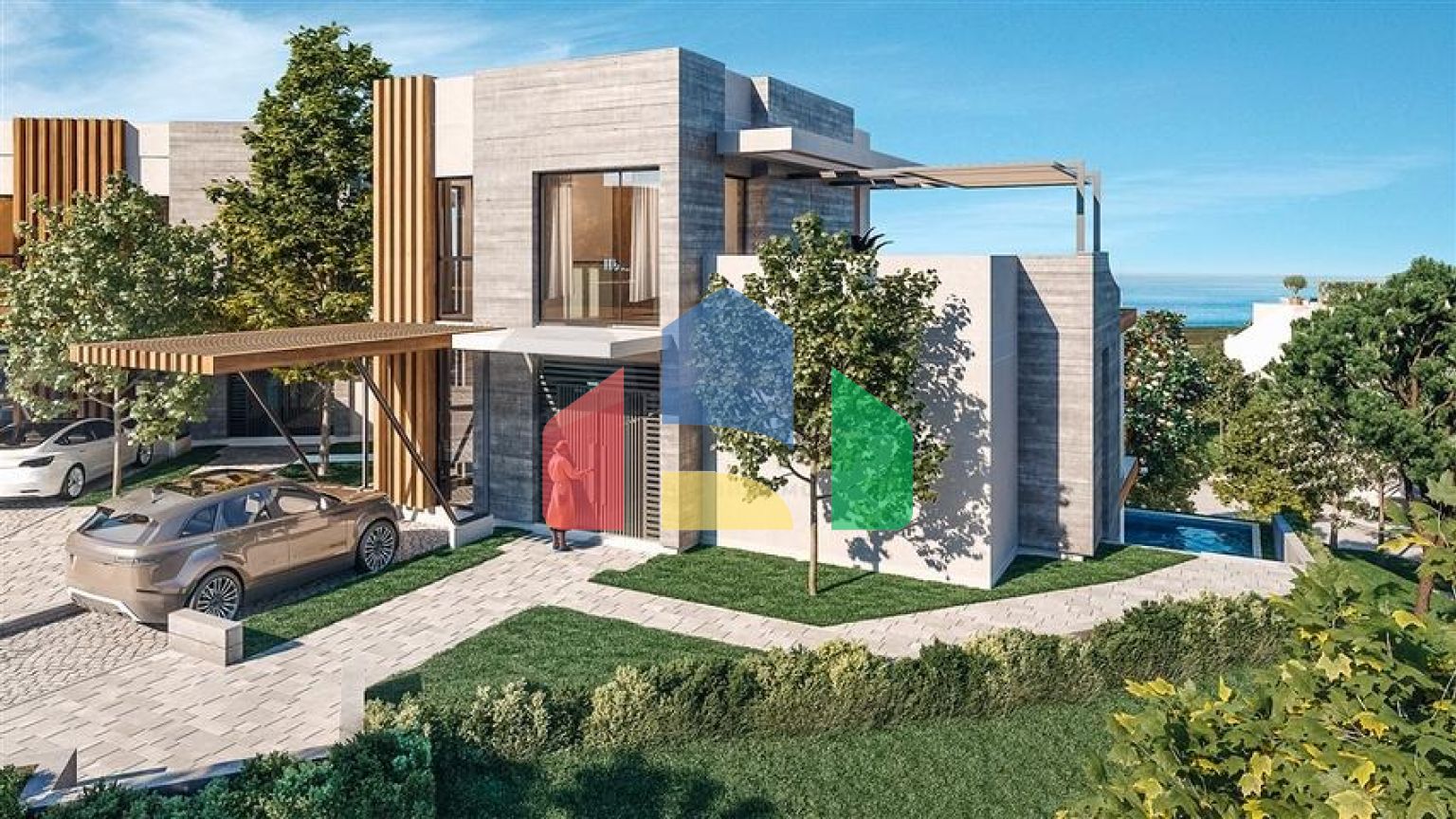 Масштабний проект в районі Єсентепе з панорамним видом на море