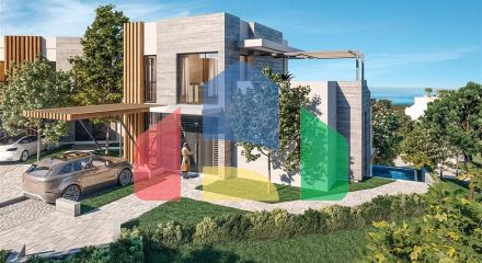Масштабний проект в районі Єсентепе з панорамним видом на море
