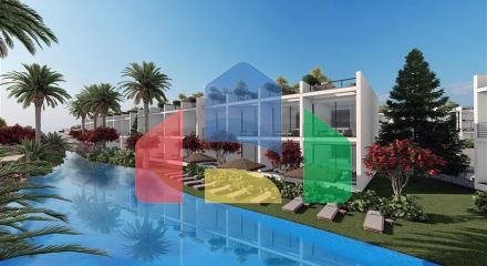A new project under construction on the shores of Northern Cyprus
