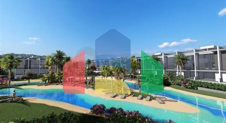 A new project under construction on the shores of Northern Cyprus