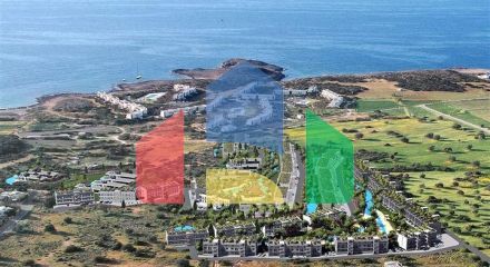 A new project under construction on the shores of Northern Cyprus