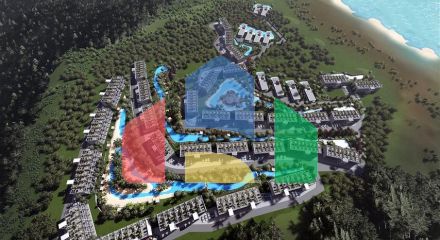 A new project under construction on the shores of Northern Cyprus