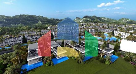 A new project under construction on the shores of Northern Cyprus