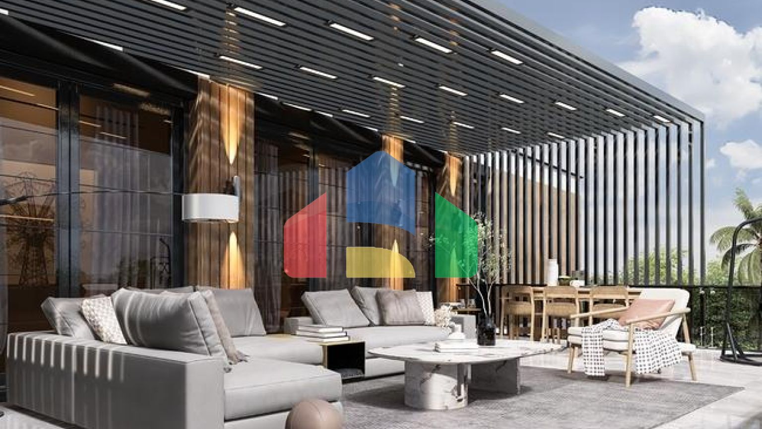 Новий комплекс окремо розташованих вілл поруч з морем