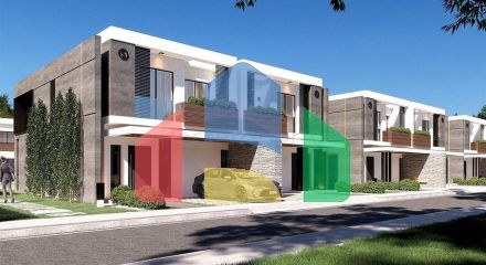 Luxury villas with large layout