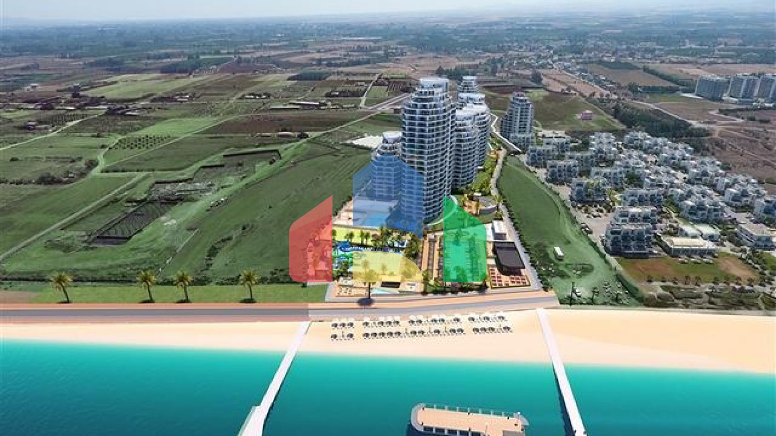 Масштабный инвестиционный проект на берегу моря в районе Газиверен