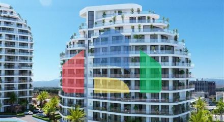 Масштабный инвестиционный проект на берегу моря в районе Газиверен Масштабный инвестиционный проект на берегу моря в районе Газиверен