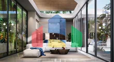 Концептуальний проект вілл на Банг тао