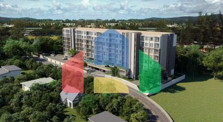 Жилой комплекс на этапе строительства в районе пляжа Банг Тао