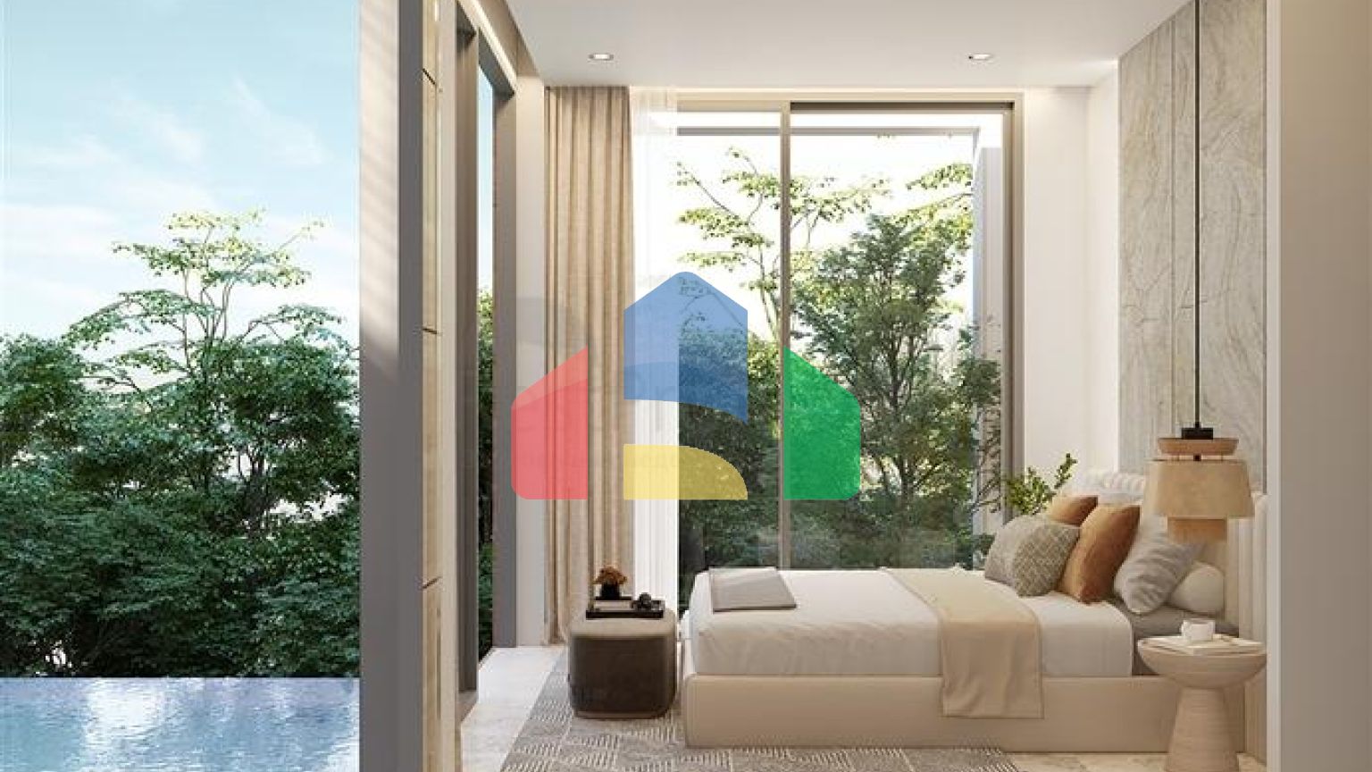 Тропический оазис комфорта и спокойствия на склоне холма в Лаяне