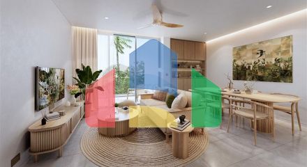 Modern apartment 50 meters from the sea in the heart of Bang Tao is the epitome of tropical luxury