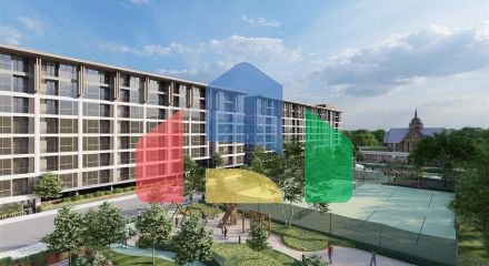 Residential complex in Bangtao beach area