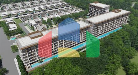 Residential complex in Bangtao beach area