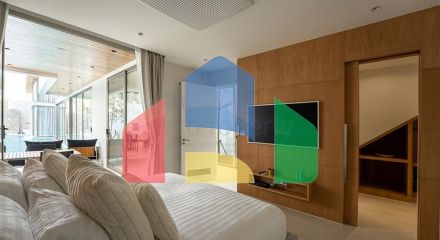 Modern luxury villas with pool in Phuket