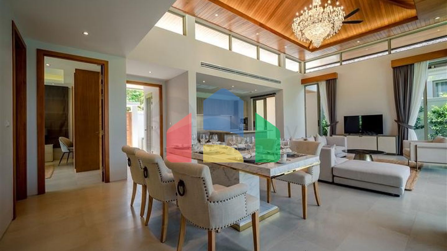 Комплекс вилл недалеко от пляжа Лайян