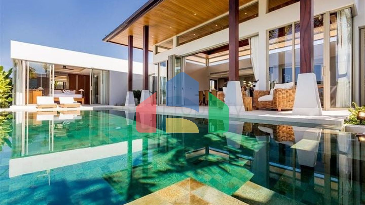 Комплекс вилл недалеко от пляжа Лайян