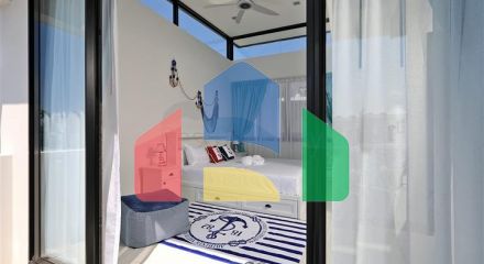 Three-bedroom duplex villa in a new complex