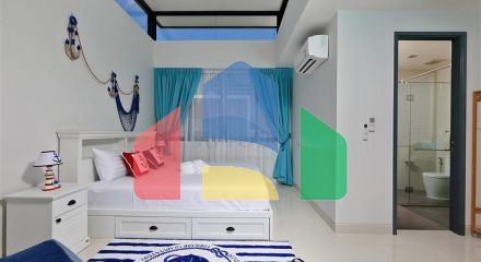 Three-bedroom duplex villa in a new complex