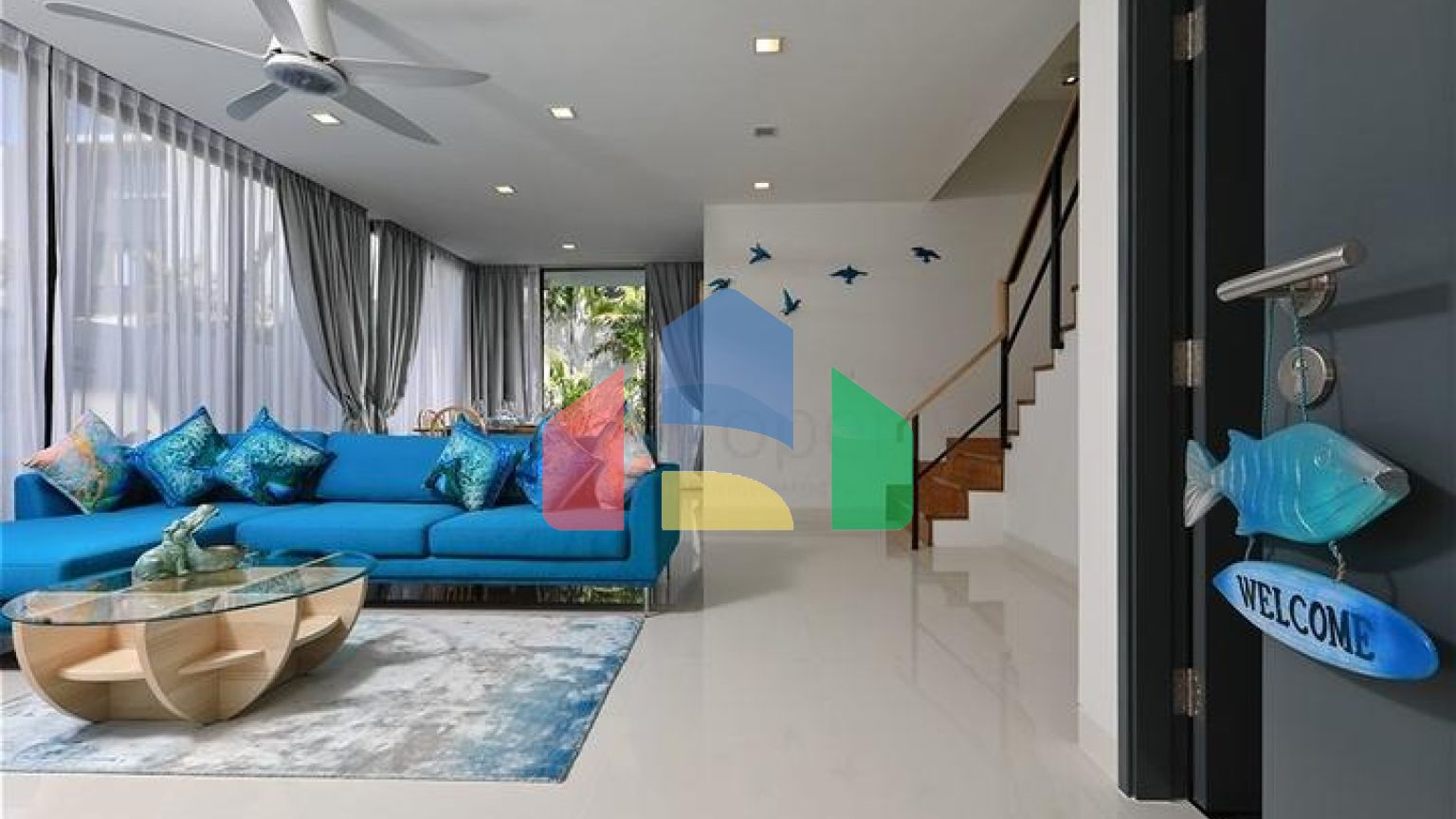 Вілла-дуплекс з трьома спальнями в новому комплексі