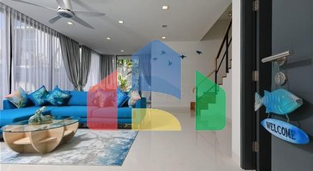 Вілла-дуплекс з трьома спальнями в новому комплексі