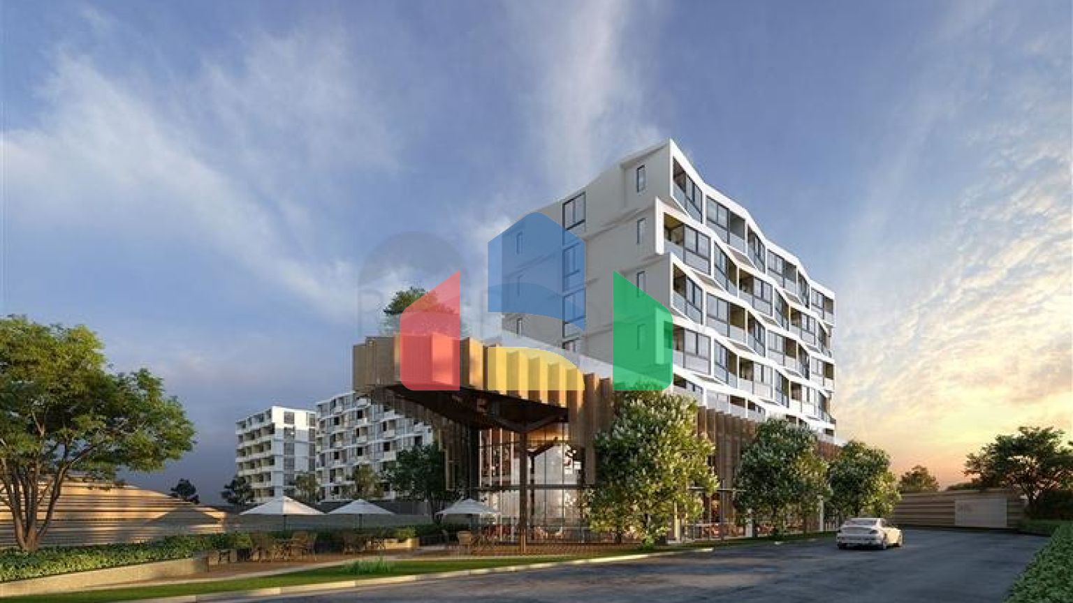 Сучасний житловий комплекс в 200 м від пляжу Бангтао