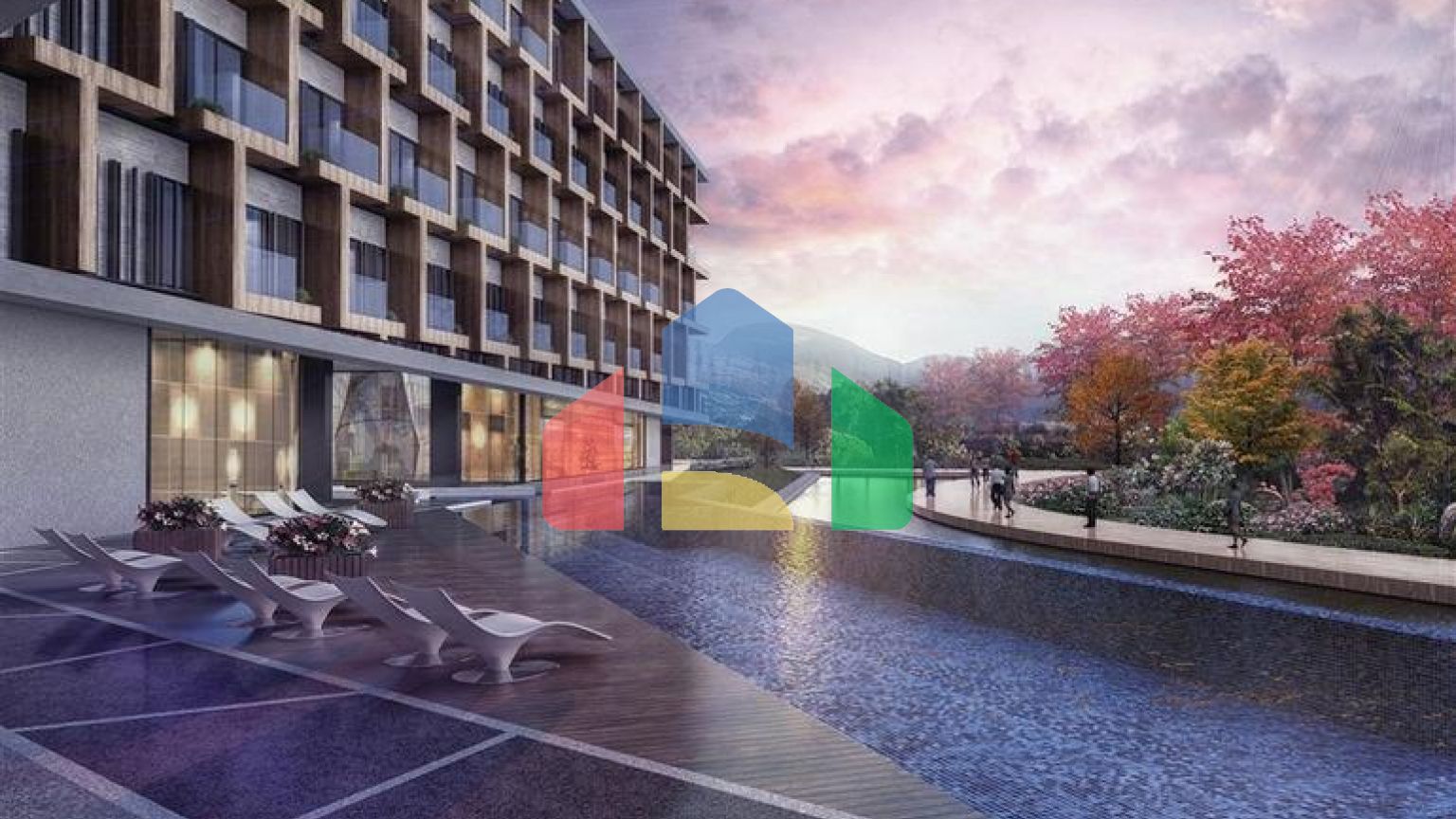 Сучасний житловий комплекс в 200 м від пляжу Бангтао