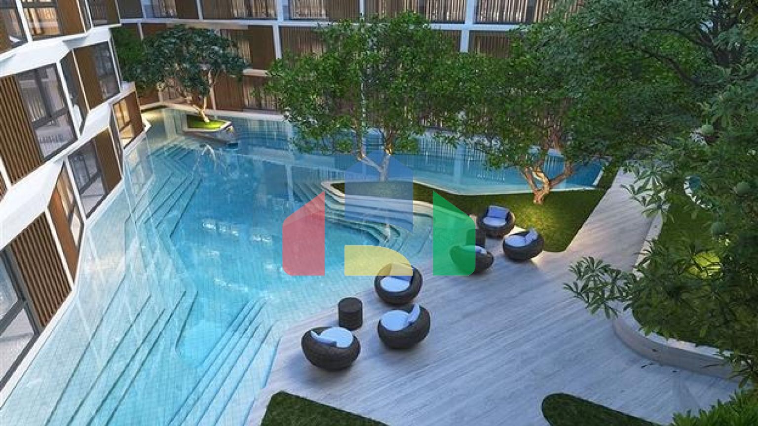 Сучасний житловий комплекс в 200 м від пляжу Бангтао