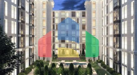 Сучасний комплекс поруч з пляжем Найхарн