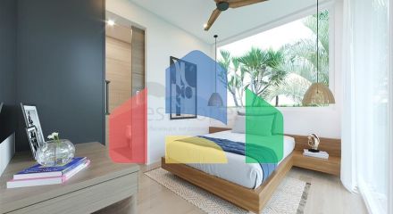 Вілли з трьома спальнями і особистим басейном в 10 хв до моря