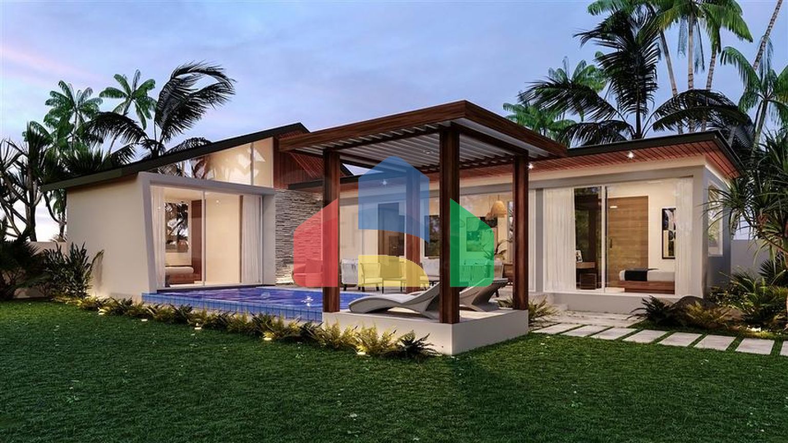 Вілли з трьома спальнями і особистим басейном в 10 хв до моря