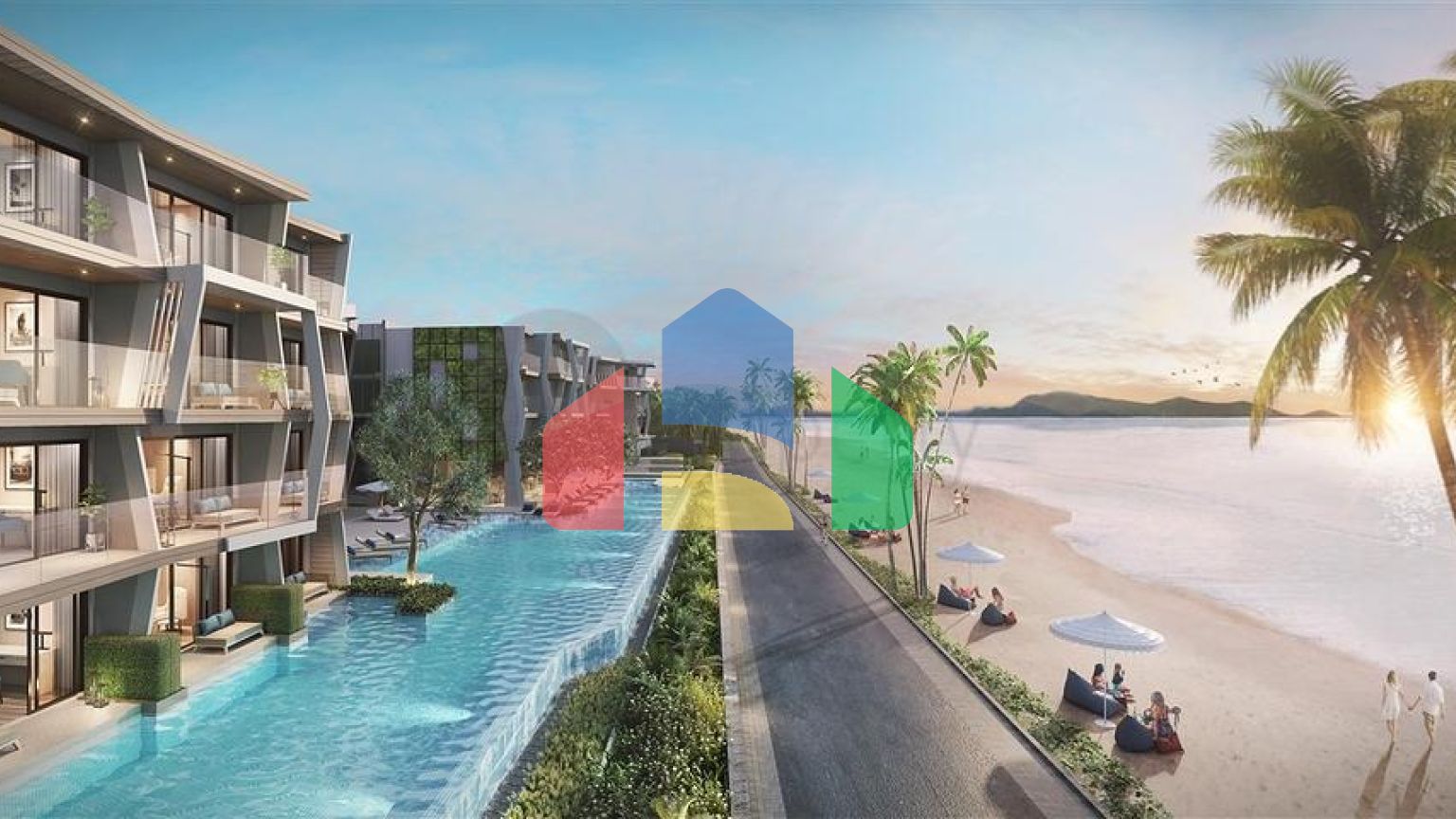 Кондо отель премиум на пляже Май Као