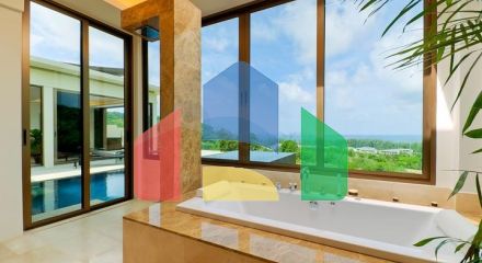 Комплекс вілл з відкритим видом на море