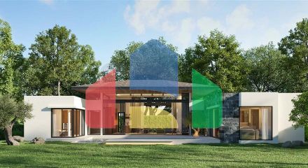 Unique villa design in Phuket