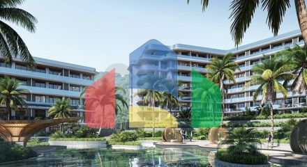 New residential complex with sea view