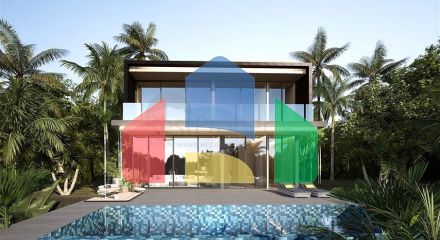 Modern villa complex on Layan