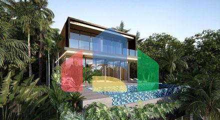 Modern villa complex on Layan