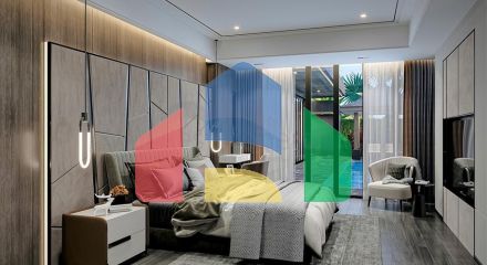 Premium class villas 50 m from the sea