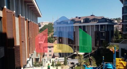 Квартира 4+1 с видом на море в Стамбуле