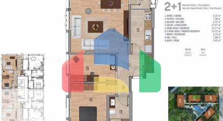 Квартира 4+1 с видом на море в Стамбуле