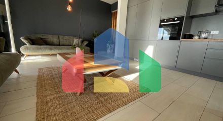 1+1 with sea view terrace, Saranda, 62+45 sq.m